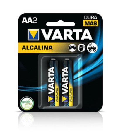 PILA ALCALINA AA VARTA BLISTER X 2UND