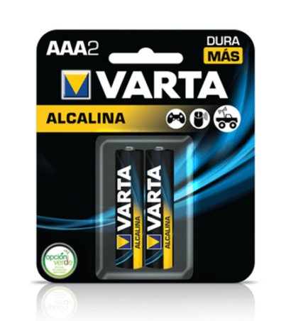 PILA ALCALINA AAA VARTA BLISTER X 2UND