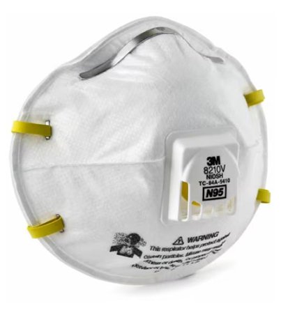 RESPIRADOR DESECHABLE TIPO COPA 3M REF 8210V