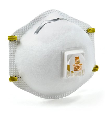 RESPIRADOR DESECHABLE TIPO COPA 3M REF 8511