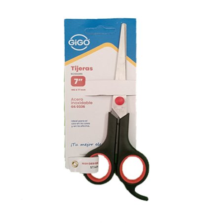 TIJERA GIGO ERGONOMICA 7 PULGADAS