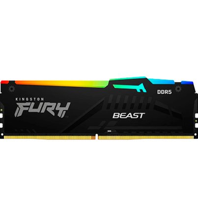 Memoria Ram PC Kingston FURY Beast DDR5 8GB 5600MT CL36 RGB