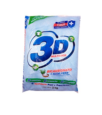 JABON EN POLVO 3D 3KG