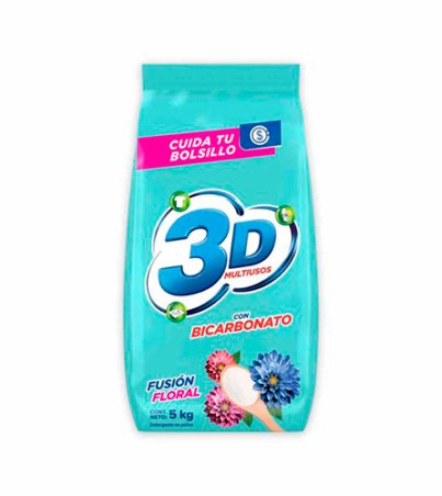 JABON EN POLVO 3D 5KG