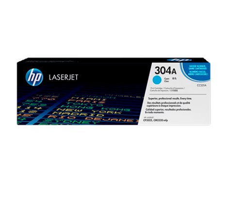 TONER HP ORIGINAL REF CC531A-304A CYAN