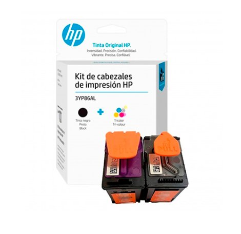 KIT CABEZAL HP ORIGINAL REF 3YP86AL NEGRO+COLOR