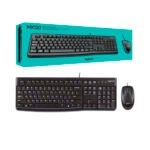Combo Teclado y Mouse Alámbrico Logitech MK120