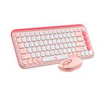 Combo Teclado y Mouse Inalámbrico Logitech Pop Icon Rose