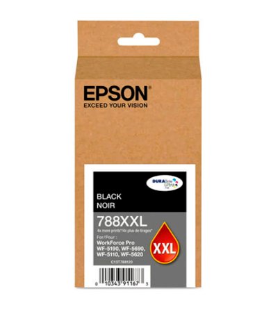 CARTUCHO EPSON ORIGINAL REF 788XXL120 NEGRO