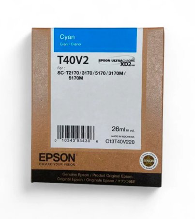 CARTUCHO EPSON ORIGINAL REF T40V220 CYAN