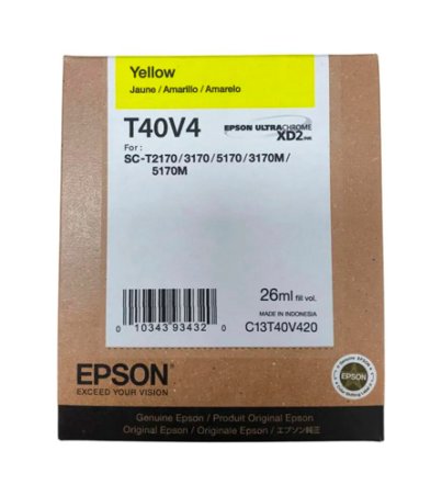CARTUCHO EPSON ORIGINAL REF T40V420 YELLOW