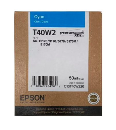 CARTUCHO EPSON ORIGINAL REF T40W220 CYAN